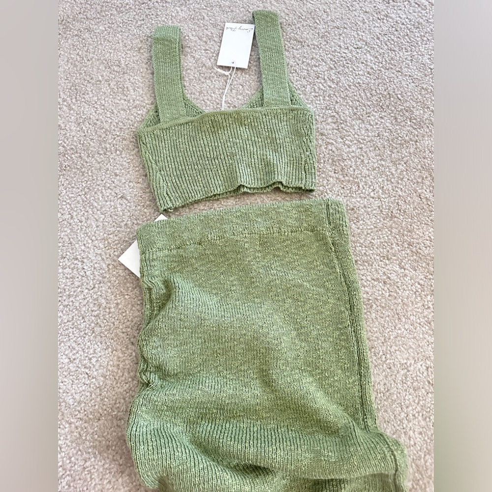 Emory Park green knitted set - Picture 4 of 4
